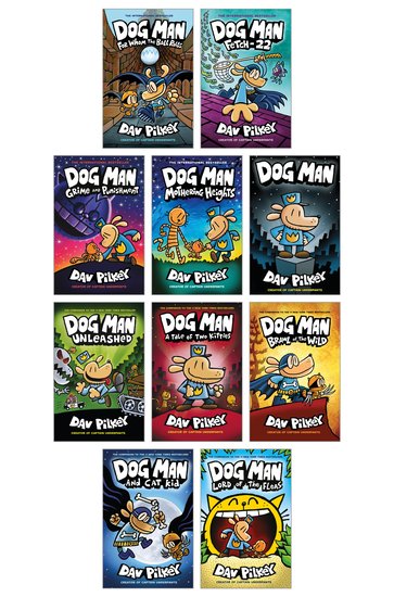 Dog Man PB pack x10 - Scholastic Kids' Club