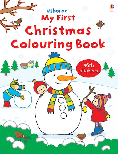 My First Christmas Colouring Book - Scholastic Kids' Club