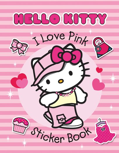 Hello  Kitty  I Love  Pink Sticker Book Scholastic Kids Club