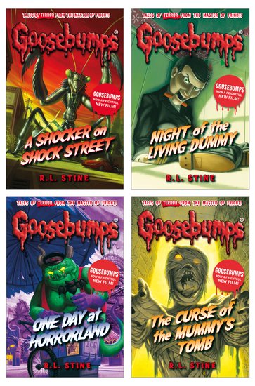 Goosebumps Pack x4 - Scholastic Kids' Club