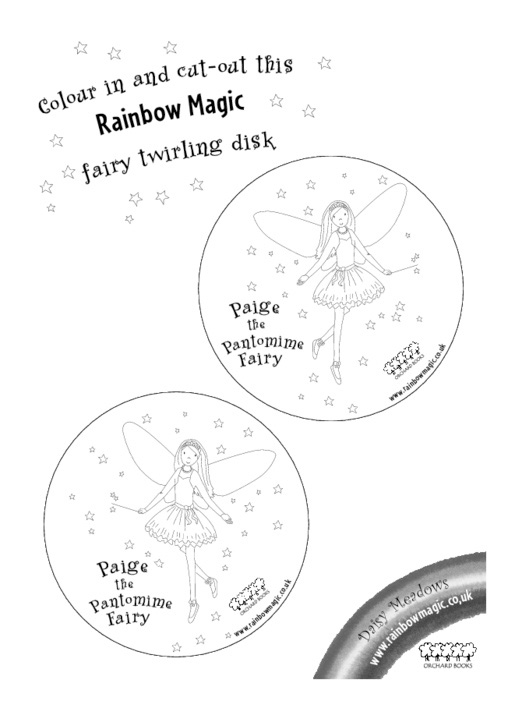  Rainbow  Magic  Fairy Disk Scholastic Kids Club