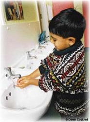 Washing hands Washing hands