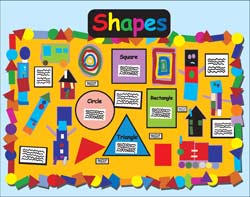 Shapes on show – Early Years teaching resource - Scholastic