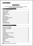 Contents page (2 pages)