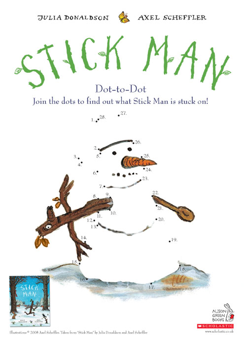 How To Draw Stick Man by Julia Donaldson & Axel Scheffler 