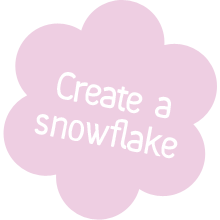 create a snowflake.png