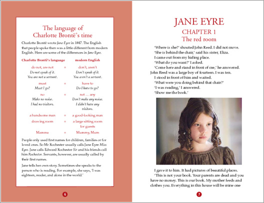 Jane Eyre - Sample Page