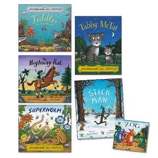 Julia Donaldson and Axel Scheffler Pack x 6 - Scholastic Kids' Club