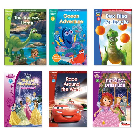 Disney Adventures in Reading Pack x 6