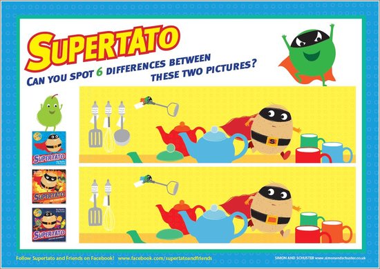 Supertato - Spot the Difference