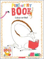 Paws off my Book Colouring Activity