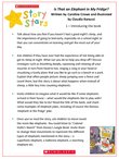 Story Stars Resource: Is That an Elephant in my Fridge? (3 pages)