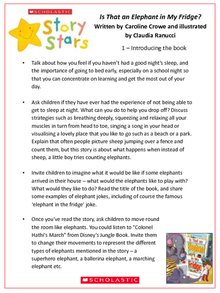 Story Stars Resource: Is That an Elephant in my Fridge?