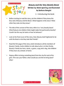 Story Stars Resource: Beauty and the Very Beastly Beast