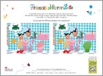 Princess Mirror-Belle Spot the Difference (1 page)