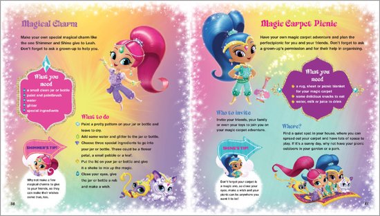 Shimmer & Shine: A Tale of Two Genies Activities
