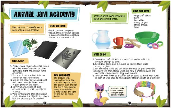 Animal Jam Academy Activities