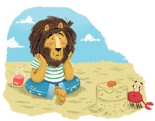 Message in a Bottle Lonely Lion Message in a Bottle Lonely Lion