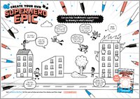 Activity Sheet for Create Your Own Superhero Epic