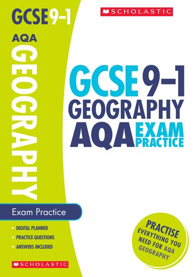 GCSE Grades 9-1: Geography AQA Exam Practice Book x 30