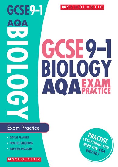 GCSE Grades 9-1: Biology AQA Exam Practice Book x 30