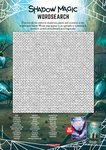 Shadow Magic Activity Sheet: Wordsearch (1 page)