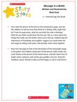 Story Stars Resource: Message in a Bottle Lesson Plan (4 pages)