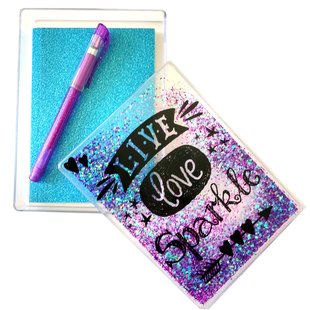 Live Love Sparkle Stationery Box
