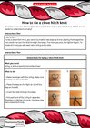 Clove Hitch knot instructions