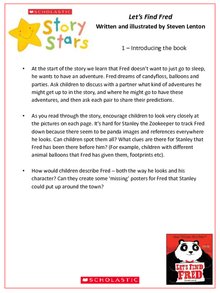 Story Stars Resource: Let's Find Fred
