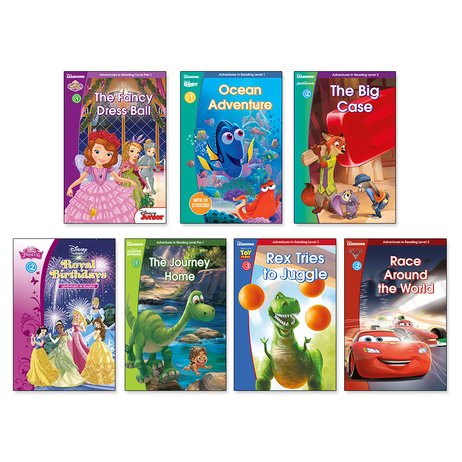 Disney Adventures in Reading Pack x 7