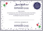 The Midnight Gang Oath