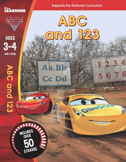 Cars 3: ABC and 123 (Ages 3-4)