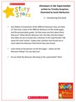Story Stars Resource: Dinosaurs in the Supermarket Lesson Plan (4 pages)