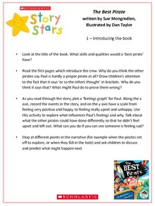 Story Stars Resource: The Best Pirate Lesson Plan Story Stars Resource: The Best Pirate Lesson Plan
