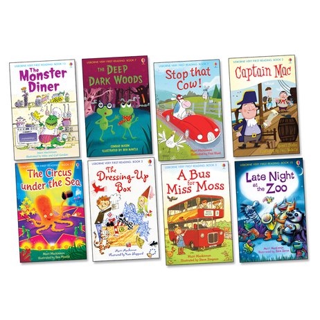 Usborne Very First Reading Pack x 8