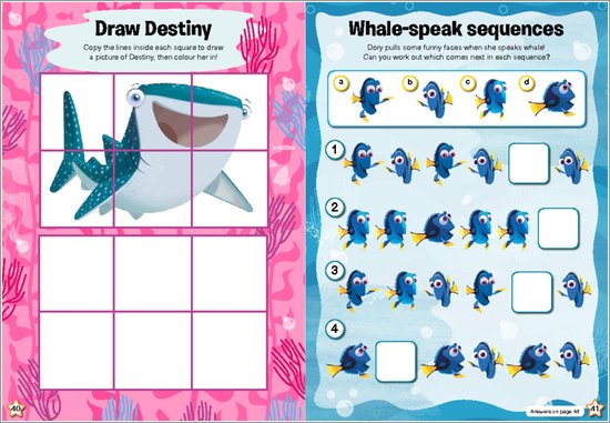Finding Dory Puzzle Sheet 3