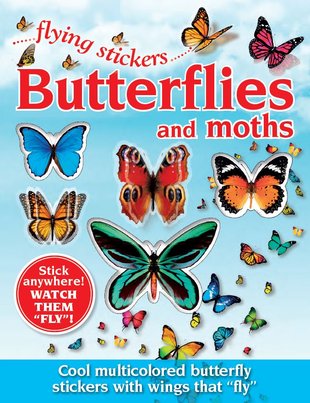 Flying Stickers: Butterflies and Moths