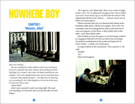 John Lennon: Nowhere Boy sample page