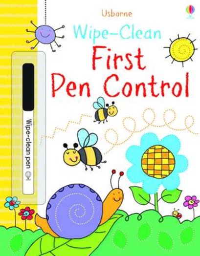 Usborne Wipe-Clean: First Pen Control