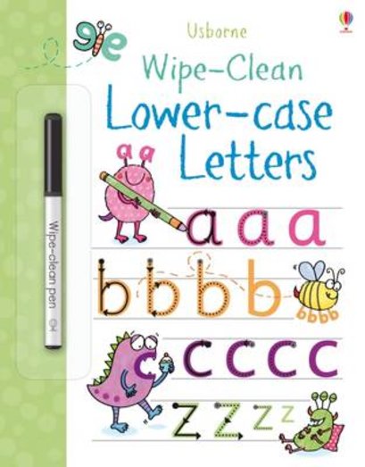 Usborne Wipe-Clean: Lower-Case Letters