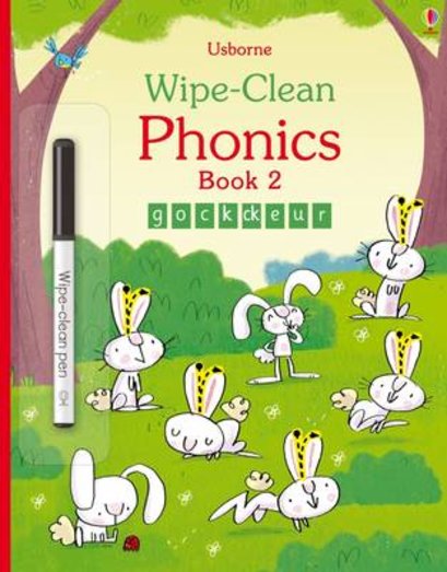 Wipe-Clean Phonics: Book 2