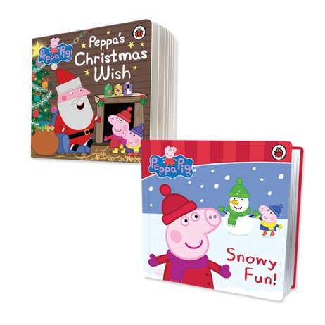 Peppa Pig Christmas Board Book Pair