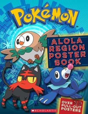Alola Region Poster Book
