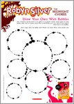 Robyn Silver: The Midnight Chimes - Draw Your Own Wish Bubbles (1 page)