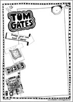 Tom Gates: Design your own band t-shirt!