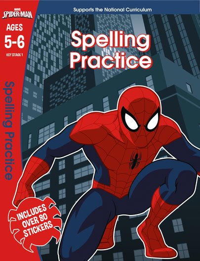 Spider-Man: Spelling Practice, Ages 5-6