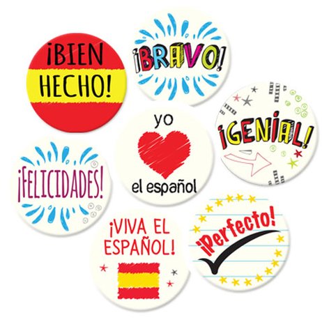 Spanish Reward Sticker Pack A (175 stickers)