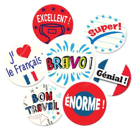 French Reward Sticker Pack A (175 stickers)
