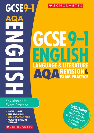 GCSE Grades 9-1: English Language and Literature AQA Revision and Exam Practice Book x 30